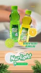 SABUN PENCUCI PIRING 450 ML/ Ciran pencuci piriing/ Nurlight 450 ML/ Lemon