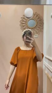 Masayu Long Dress Bahan Crinkle// Dress Crinkle Viral 2023
