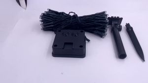 【Local Delivery】300 LED Lampu Solar String Lights 8 Modes Outdoor Waterproof Garden Yard Fairy Light Solar Light Decorative Light For Spring Festival Party