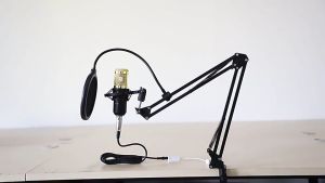 ARAFURA - MAX COD - TaffSTUDIO Condenser Microphone Stand Holder 360 Lazypod Clamp - NB-35