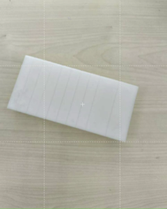 10PCS MCB BOX BLANKING PLATE / SPACER / PVC MCB BLANK COVER FOR MCB BOX 8+(2x2) SLOT