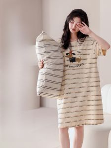 MiiOW | Anti-Peak Cute Summer Cotton Sleep Dress