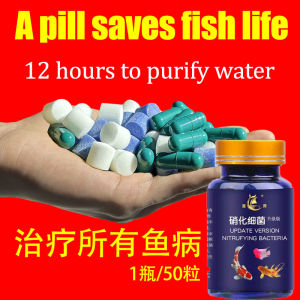 GW Nitrobacteria bacteria 6th generation Nitrobacter quickly cleans water removes ammonia treats fish diseases Nitrifying Bacteria 鱼缸滤材浓缩硝化菌粉最强益菌