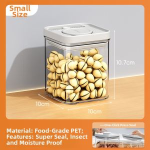 SIVASS | Airtight Press Seal Moisture Proof Food Storage Container