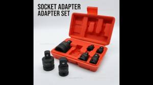 OLOEY | Impact Socket Wrench Adapter Set Drive Reducer Tool Kit Automotive Service Conversion for Auto Repair Garage