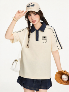 Gbiaior | Casual Loose Polo Shirt