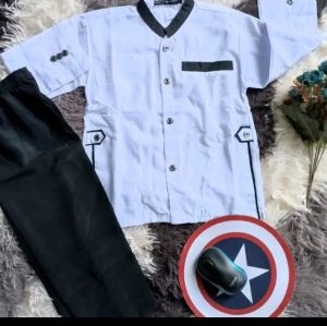 SETELAN JASKO ANAK LAKI-LAKI HITAM PUTIH //jasko sekolah SD//jasko setelan anak Laki-laki// MUSLIM ANAK SEKOLAH BAJU KOKO ANAK // jasko anak hitam putih//BAJU KOKO ANAK LAKI-LAKI SETELAN MUSLIM MURAH SETELAN KOKO TERMURAH