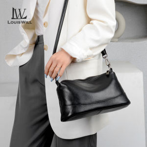 LouisWill กระเป๋าสะพายไหล่แฟชั่นผู้หญิงกระเป๋าครอสบอดี้กระเป๋าหิ้วซิปคู่ลวดลายสร้างสรรค์บรรจุได้เยอะสายรัดพาดไหล่ปรับได้กระเป๋าสุดหรูสำหรับการเดินทางช้อปปิ้งกลางแจ้ง