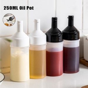 250 Ml Kitchen Squeeze Seasoning Bottle Leak-Proof Condiment Empty Bottles