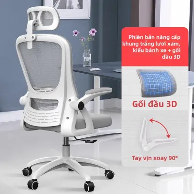 Ghế Chơi Game Làm Việc Tựa Lưng Êm Ái