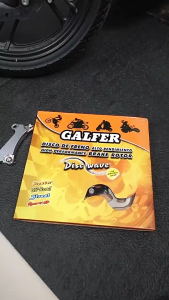 Galfer CNC Floating Disc 260mm Common 4holes For Mio/Click/Beat/Genio/Scoopy Motorcycle Set 4 Common