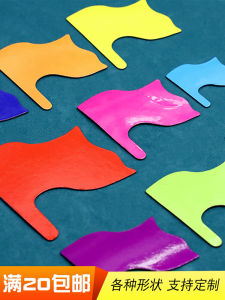 Magnetic Blackboard Stickers Small Red Flag Reward Fridge Magnet Creative Iron Dust Stick on Whiteboard Soft Magnetic Iron