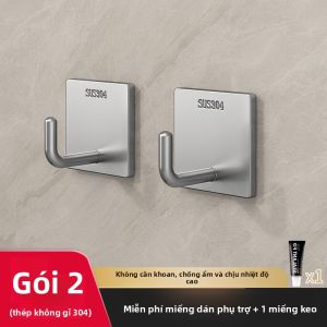 XUANG | Góc Treo Tải Trọng Cao Không Cần Khoan cho玄关 Hallway Phòng Tắm Thép Không Gỉ 304
