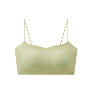 HUACHENGSHI | Push-up Backless Anti-Slip Thin Shoulder Strap Sports Bra