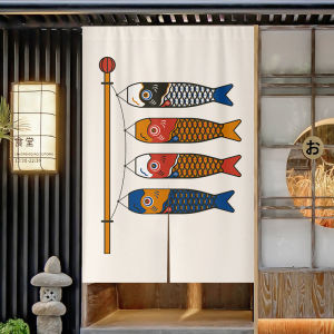 Japanese Style Room Dividers Bedroom Kitchen Decorative Expandable Rod Included Privacy Curtains No Drilling Required