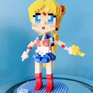 Beast Kingdom | Nhân Vật Anime Micro Khối Xây Dựng Bộ Dành Cho Bé Gái 3DDIY Lắp Ráp Đồ Chơi Giáo Dục Kim Cương Mô Hình Thu Nhỏ Quà Tặng Dành Cho Lứa Tuổi 14 +