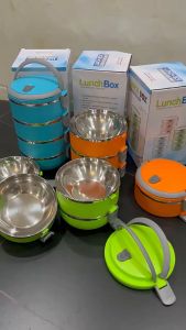 Rantang Tempat Makan Stainless Steel 3 & 4 Susun: Aksesori Makanan Praktis