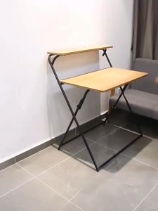 Meja Belajar Lipat / Meja Lipat Portable / Meja Kantor / Meja Kerja Minimalis / Meja Portable