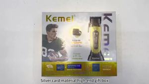 Kemei | Máy Cắt Tóc Chuyên Nghiệp Kemei 11500 Vòng/Phút Động Cơ Không Chổi Than Sạc Được Dành Cho Thợ Cạo Và Nam Giới KM-90-4 KM-90-5 Sử Dụng Được Khi Ướt/Khô