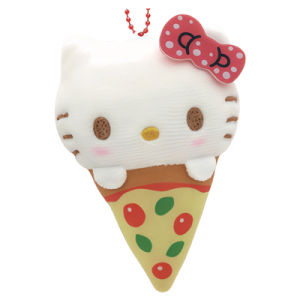 MOYINGXIONG | Pizza Shape Plush Hanging Accessory
