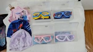 SET MŨ BƠI + KÍNH BƠI SIÊU NHÂN & ELSA YOUYOU KHUNG LỚN CHỐNG NƯỚC CHỐNG SƯƠNG MÙ CHO BÉ