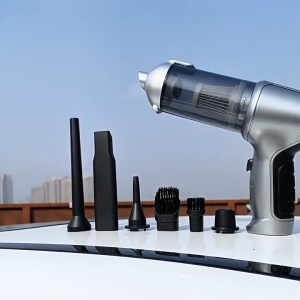 8-in-1 wireless car vacuum cleaner 30000Pa blower with air compressor multifunctional car/home/bed/pet dry and wet cordless vacuum cleaner