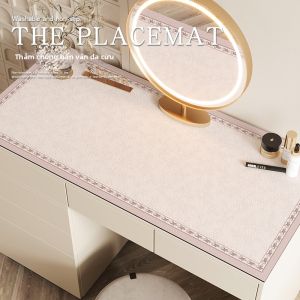 XXM | Waterproof Oil-Proof Leather Table Pad for Makeup and Manicure