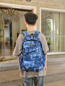 Túi Đeo Vai Đôi Nhẹ Cho Học Sinh Trung Học Đại Học Du Lịch Đi Làm Đi Chơi Đựng Máy Tính 16 Inch Chống Thấm Nước Túi Đeo Vai Đôi