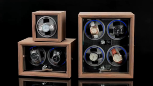 Motor Shaker Watch Winder Display Box Automatic Mechanical Wristwatch1 2 4 6Slot Automatic Watch Box