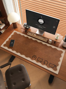 ovzf | Vintage Waterproof Large Computer Desk Mat
