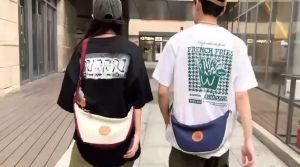 New canvas tote messenger shoulder sling bag for Men for women Satchel Crossbody Bag