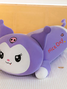 Extra Large Plush Toy Pillow for Girls Sleeping Bed Purple Devil Library Xiaomi Doll Soft Stuffed Animal Cushion Toy
