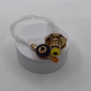 Inflation Valve Connector Portable Gas Refill Adapter For Outdoor Camping Card Butane Adapter