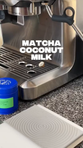 Matcha Latte Powder Instant Mix (Coconut) 100g 250g Matcha Coconut Milk Tea 100G Finely Creamy Sweet Taste Boost Energy & Reduce Tired