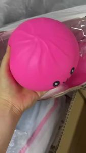 Large Dumpling Squishy Oversized Bun Anti Stress Reliever Fidget Low Rebound Decompression Ball Home DecorBirthday Gift