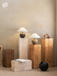 NONG HOME | Rustic Zen Style Log Side Table