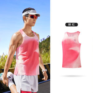 361° Mens Sport Vest Lightweight Quick Dry Breathable Running Top Polyester round Neck Sleeveless Collaborative Edition