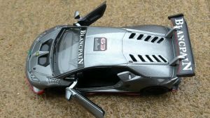 Diecast Mobil Mainan Miniatur Lamborghini Huracan LP620-2 Super Trofeo Miniature Balap Sport Car Die Cast Model 1:36 Souvenir Kado Pajangan