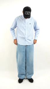 NRDN Clothing Kemeja Oxford CLOVER STRIPE SHIRT