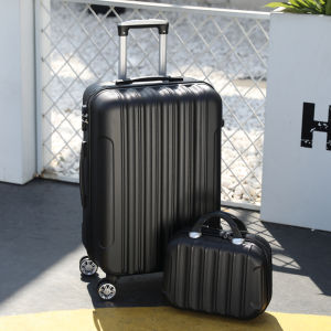 New 2020 Womens Fashionable Travel Suitcase with Combination Lock Mother-Child Design Universal Wheel Suitcase Fresh Style