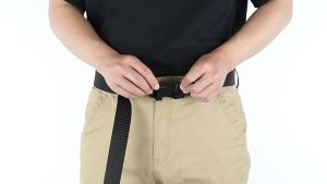 Thắt lưng nam Dây nịt nam. Dây lưng vải dù canvas.Đầu khóa đen.