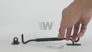 Hak Angin Lamskar Cantolan Kait Jendela 8 Inch Stainless Weldom Anti Karat Kuat Tahan Lama