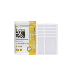 South Moon  Bee Venom Cleansing Care Pads Slimming Foot Patch Relieves Stress Fatigue Promotes Body Metabolism Helps To Sleep (10pcs)