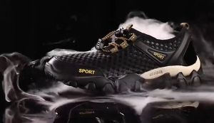 รองเท้าปีนเขากลางแจ้งตาข่ายรองเท้าเดินลุยน้ํารองเท้าเดินป่าระบายอากาศไม่ลื่นทนต่อการสึกหรอรองเท้า