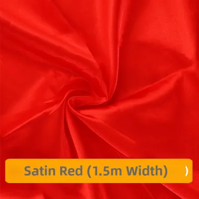 Cotton Red Fabric For Weddings Buddhism Decor Chinese Style Ceremonies