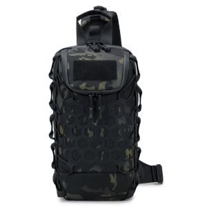 Cross-Border Tactical Slant Bag Military Fan Mountain Climbing Travel Outdoor Multi-Function Single Shoulder Backpack