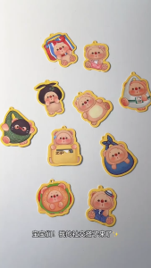 [Ready Stock] 10 PCS OYO Bear Cub Portable Treasure Bag Blind Box