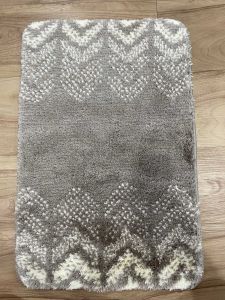 [LAST CLEARANCE PRICE]  Bath/ Floor Mat Diamond Shading 【40 x 60cm】