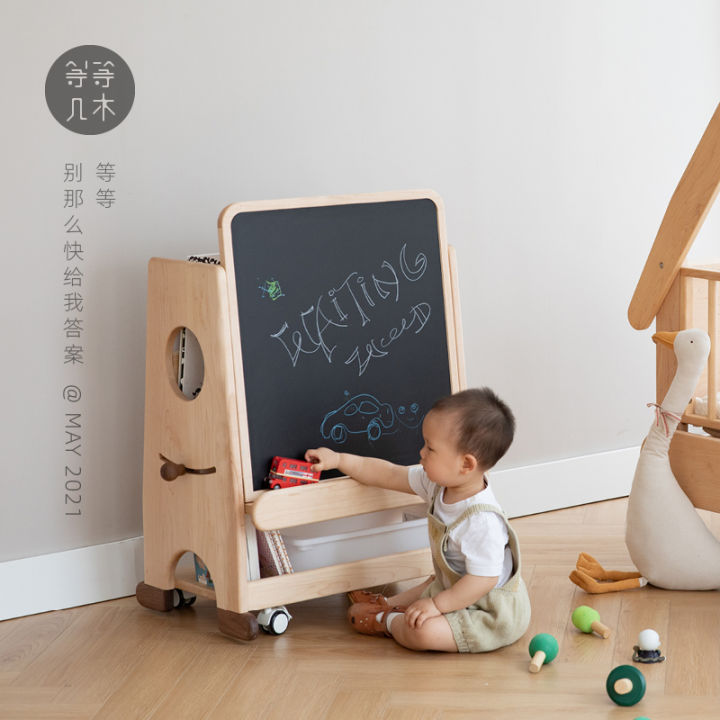 Wait Jimu Joke Store Blackboard Frame All Solid Wood Kids Picture Book ...