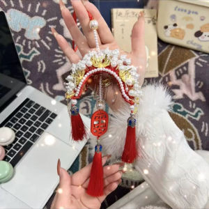 Bộ Đồ Thủ Công DIY Phụ Kiện Xe Hơi Quà Tặng Năm Mới Cho Bạn Bè Và Người Thân Trang Trí Gương Chiếu Hậu Thủ Công Mỹ Nghệ